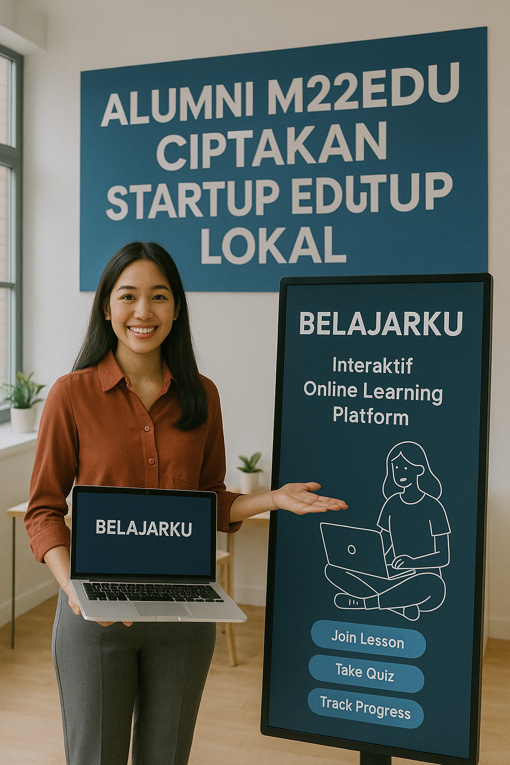 Alumni M22Edu Ciptakan Startup EduTech Lokal