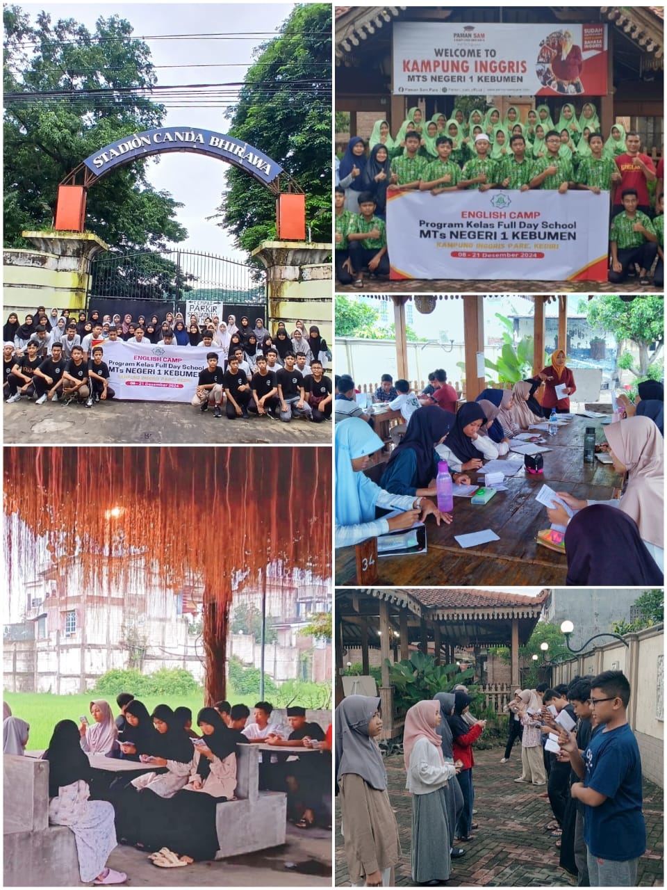 Program FDS MTs Negeri 1 Kebumen Gelar English Camp Kelas 8 - MTs ...