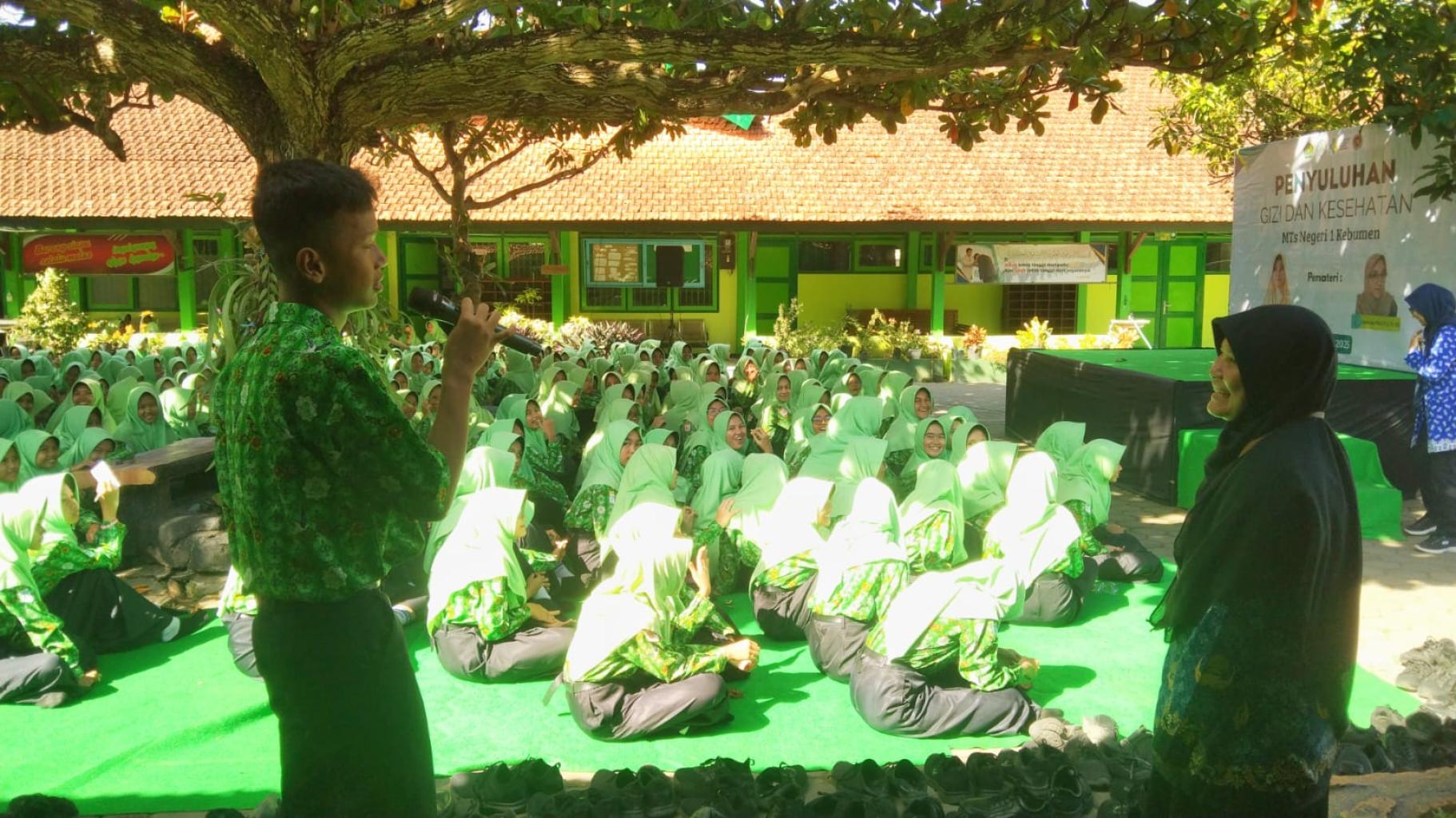 Penyuluhan Gizi dan Pola Hidup Sehat Warnai Kegiatan Awal Tahun Ajaran di MTs Negeri 1 Kebumen