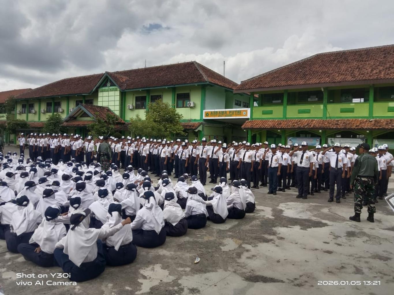Gambar MTsN 1 Kebumen Gelar Pendidikan Bela Negara, Tanamkan Disiplin dan Cinta Tanah Air Sejak Dini