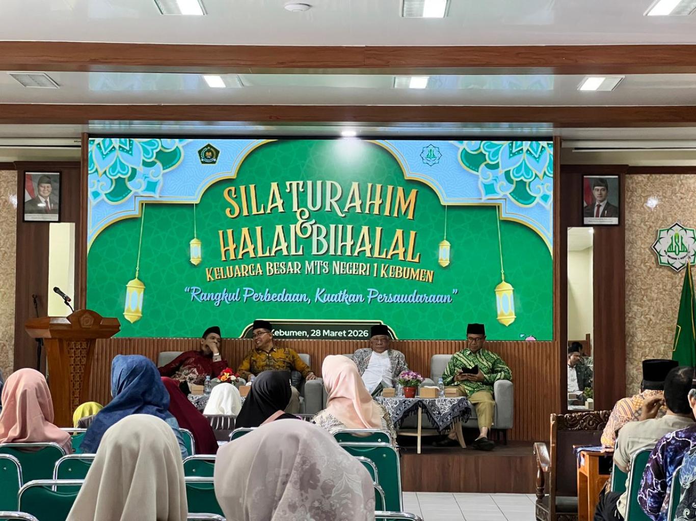 Silaturahim Bukan Seremoni: Halal Bihalal MTsN 1 Kebumen Tegaskan Soliditas Lintas Generasi