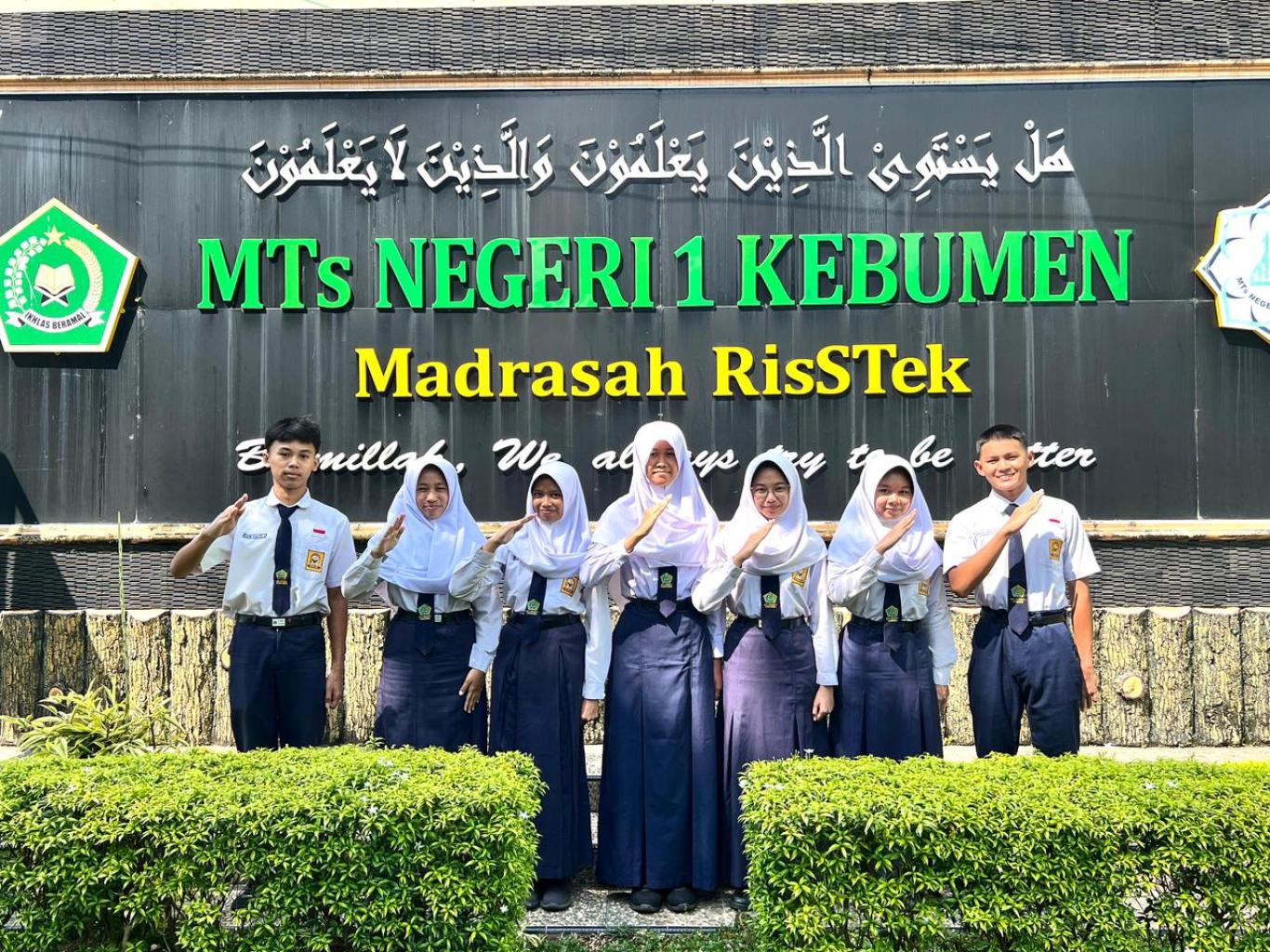 Cetak Rekor Baru, 7 Murid MTsN 1 Kebumen Tembus Seleksi Ketat SMA Taruna Nusantara