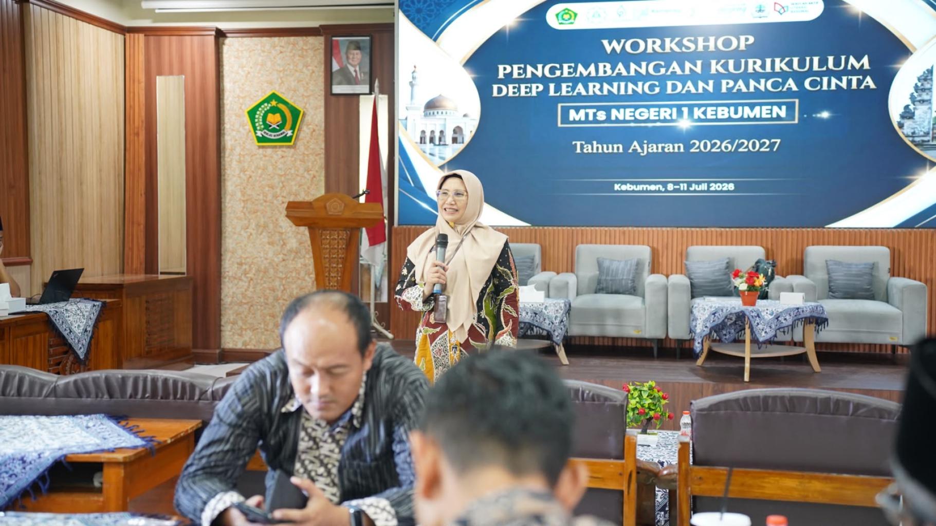 Gambar Tingkatkan Mutu Pendidikan, MTsN 1 Kebumen Gelar Workshop Pengembangan Kurikulum Deep Learning dan Panca Cinta