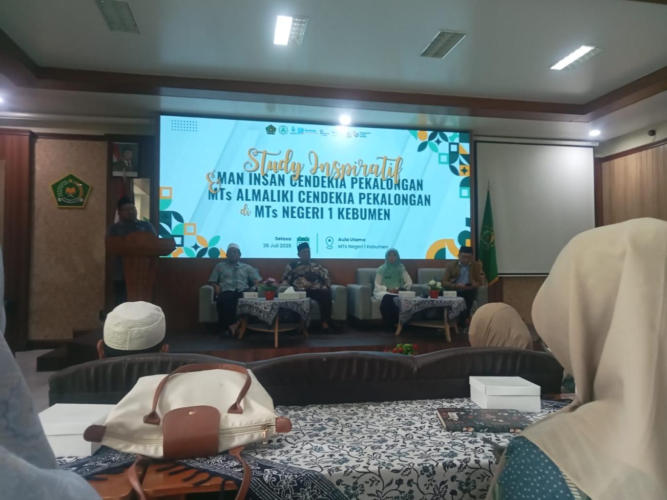 Saling Berdaya Sanding, MTsN 1 Kebumen Sambut Studi Inspiratif MAN IC Pekalongan dan MTs Almaliki Cendekia