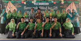 Juara 1 IPA dan Bahsa Inggris serta Juara 2 Matematika